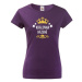 Dámske tričko pre hádzanárky-Kráľovná hádzanej - darček pre športovkynu
