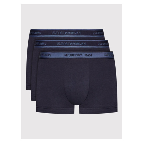 Emporio Armani Underwear Súprava 3 kusov boxeriek 111357 2F717 40035 Tmavomodrá