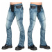 nohavice jeans WORNSTAR Troubadour