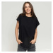 Tričko Urban Classics Ladies Extended Shoulder Tee Black