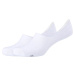 Biele nízke ponožky - 2 páry Skechers 2PPK Basic Footies Socks SK44005-1000