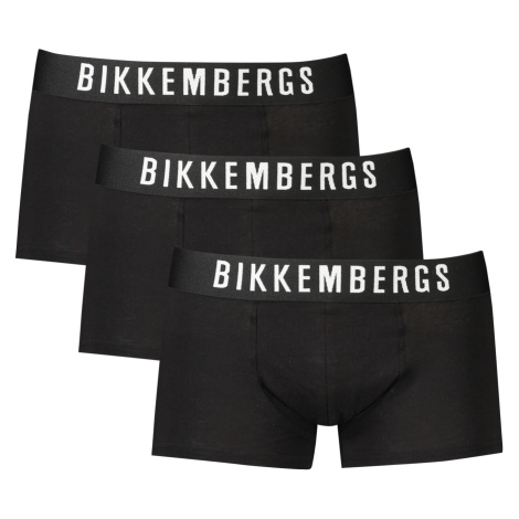 Pánske boxerky Bikkembergs, čierne, 3 ks