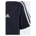 Adidas Tričko Essentials 3-Stripes Cotton Loose Fit Boyfriend T-Shirt IC3638 Modrá Loose Fit