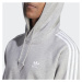 Pánska zateplená mikina s kapucňou ADIDAS 3-stripes hoody-Grey