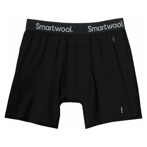 Smartwool Men's Merino Boxer Brief Boxed Black Pánske termoprádlo