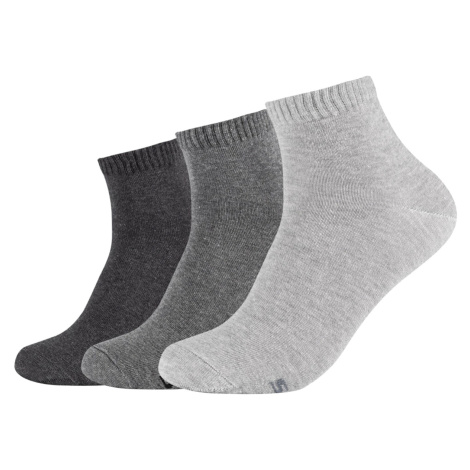 Skechers  3PPK Basic Quarter Socks  Športové ponožky Šedá