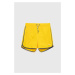Detské plavkové šortky Pepe Jeans Gregory žltá farba, jednofarebné