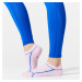 Ponožky na fitnes a kardio členkové 3 páry modro-ružové s potlačou