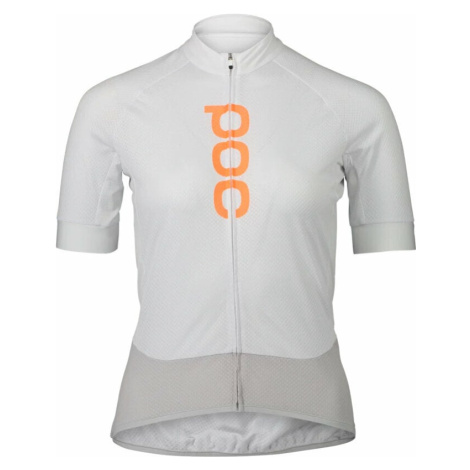POC Essential Road Logo Jersey Hydrogen White/Granite Grey Dres