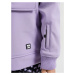 WE Fashion Prechodná bunda  fialová / biela