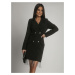 Black dress / jacket with decorative chains