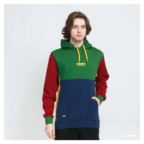 Mikina Mass DNM Moody Hoody Green/ Navy/ Wine/ Yellow