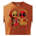 Detské tričko Deadpool a Groot - super darček