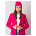 RUE PARIS Fuchsia Knitted Beanie