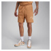 Jordan Brooklyn Fleece Shorts Legend Brown - Pánske - Kraťasy Jordan - Hnedé - FN4535-231