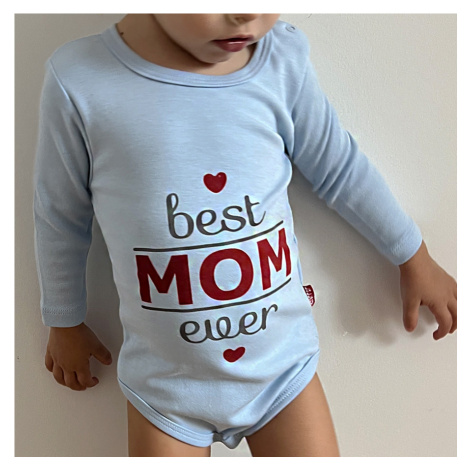Detské body - Best Mom, Lullaby, modré