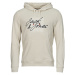 Jack & Jones  JJZURI SWEAT HOOD  Mikiny Béžová