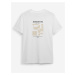 Trendyol White Text Printed Regular Cut T-shirt