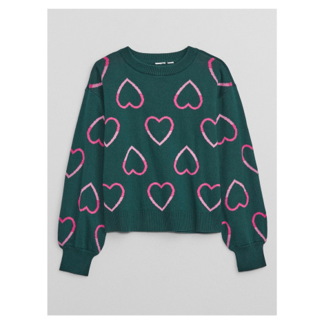 GAP Children's sweater heart pattern - Girls