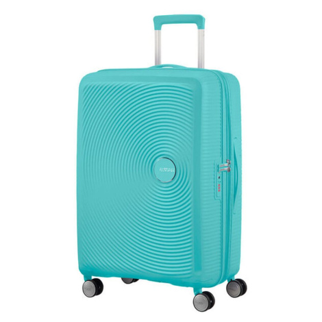 American Tourister Cestovní kufr Soundbox Spinner EXP 97/110 l - modrá