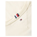 Béžové pánske tričko Tommy Hilfiger Monotype Sleeve Colourblock