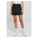 Women's Organic Stretch Denim Mini Skirt Black Washed