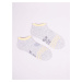 Yoclub Dievčenské členkové bavlnené ponožky Vzory Farby 6-pack SKS-0008G-AA00-002 Viacfarebné