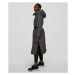 Kabát Karl Lagerfeld Reversible Printed Down Coat