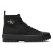 Calvin Klein Jeans Plátenky Lugged Hybrid High Laceup Mtr YM0YM01021 Čierna