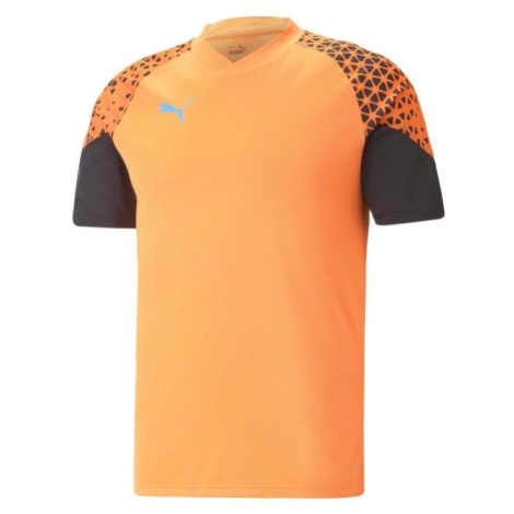 Puma INDIVIDUALCUP TRAINING JERSEY Pánske futbalové tričko, oranžová, veľkosť
