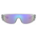 arnette Slnečné okuliare  fialová / priehľadná