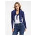 Orsay Blue women's cardigan with faux fur - Women