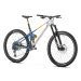 Horský bicykel MONDRAKER Super Foxy Carbon RR, bunker grey denim blue yellow