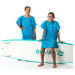 Detské pončo 100 na surfovanie modré