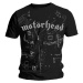 Motörhead tričko Leather Jacket Čierna