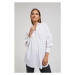 Oversize shirt with decorative buttons