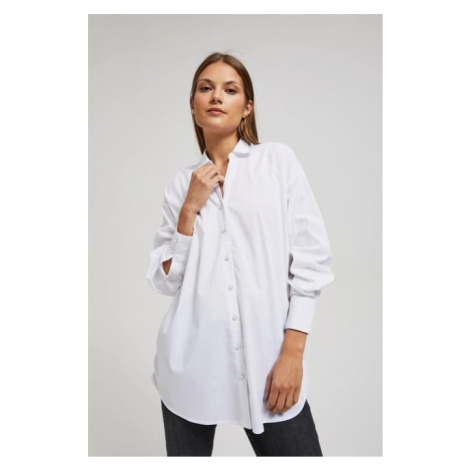 Oversize shirt with decorative buttons Moodo