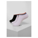 Rainbow Socks No Show 4-Pack black/white