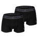 Umbro BOXER SHORT 2PACK Pánske boxerky, čierna, veľkosť