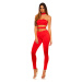 Sexy KOUCLA Jumpsuit with Cut Outs red Einheitsgroesse