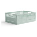 Skladacia prepravka maxi Made Crate - minty