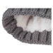 Lewro CHIA Dievčenská pletená čiapka, sivá, veľkosť