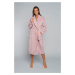Women's Morena Long Sleeve Bathrobe - Powder Pink