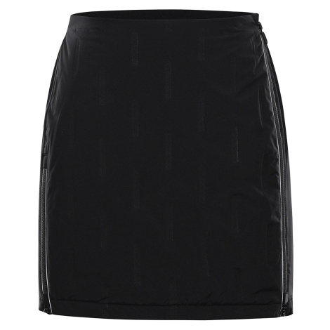 Alpine Pro Berewa Dámska zateplená sukňa LSKB456 čierna