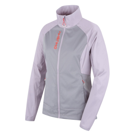 Women's softshell jacket HUSKY Suli L purple/grey