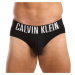 3PACK pánske slipy Calvin Klein čierné (NB3607A-LXT)