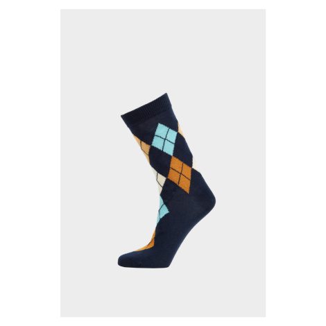 PONOŽKY GANT ARGYLE SOCKS EVENING BLUE