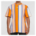 Tričko Karl Kani Small Signature Stripe Tee orange/apricot/off white