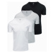 Ombre Set of V-NECK cotton shirts 3-pack