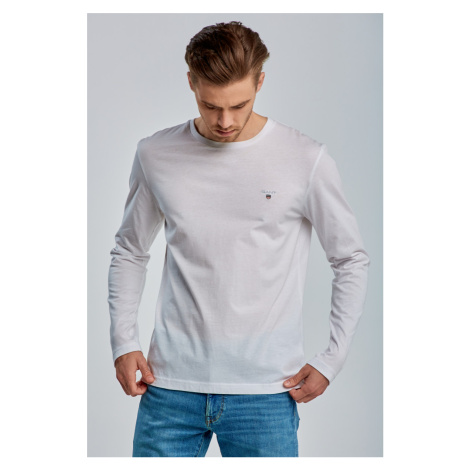 TRIČKO GANT ORIGINAL SLIM LS T-SHIRT WHITE